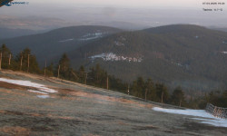 Lysá hora, pohled na východ