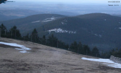 Lysá hora, pohled na východ