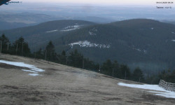 Lysá hora, pohled na východ