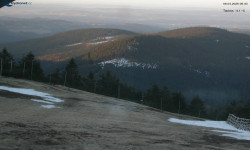 Lysá hora, pohled na východ