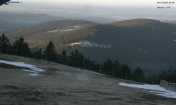 Lysá hora, pohled na východ