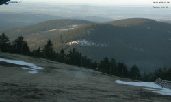 Lysá hora, pohled na východ