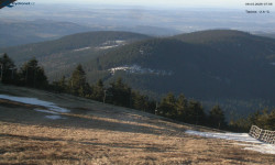 Lysá hora, pohled na východ