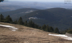 Lysá hora, pohled na východ