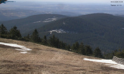 Lysá hora, pohled na východ