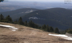 Lysá hora, pohled na východ