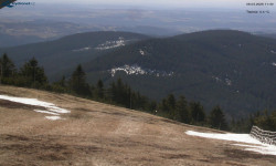 Lysá hora, pohled na východ