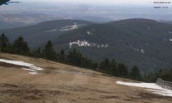 Lysá hora, pohled na východ