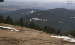 Lysá hora, pohled na východ