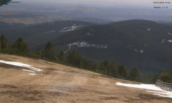 Lysá hora, pohled na východ