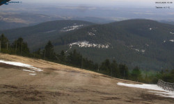 Lysá hora, pohled na východ