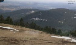 Lysá hora, pohled na východ