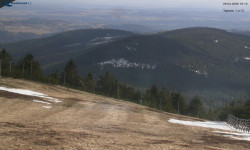 Lysá hora, pohled na východ