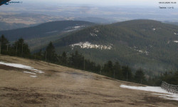 Lysá hora, pohled na východ