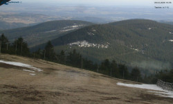 Lysá hora, pohled na východ