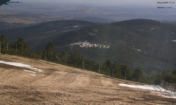 Lysá hora, pohled na východ