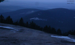 Lysá hora, pohled na východ