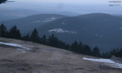 Lysá hora, pohled na východ