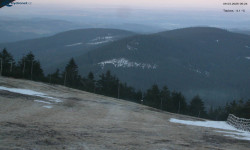 Lysá hora, pohled na východ