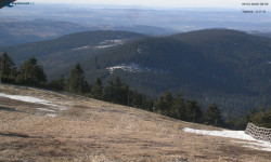 Lysá hora, pohled na východ