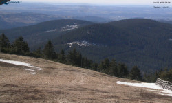 Lysá hora, pohled na východ