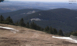 Lysá hora, pohled na východ