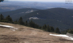 Lysá hora, pohled na východ