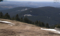 Lysá hora, pohled na východ