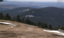 Lysá hora, pohled na východ