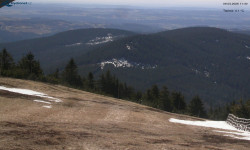 Lysá hora, pohled na východ