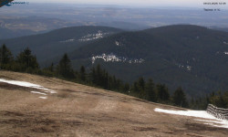 Lysá hora, pohled na východ