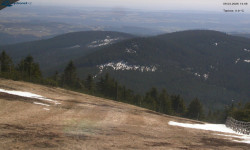 Lysá hora, pohled na východ