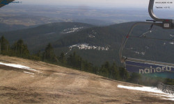 Lysá hora, pohled na východ