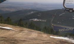 Lysá hora, pohled na východ