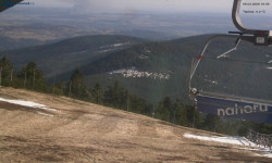 Lysá hora, pohled na východ