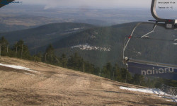 Lysá hora, pohled na východ