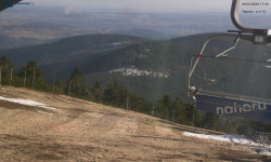 Lysá hora, pohled na východ