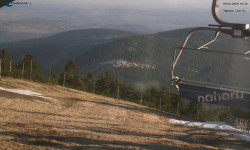 Lysá hora, pohled na východ