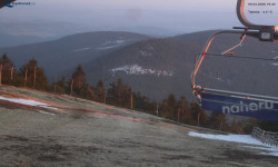 Lysá hora, pohled na východ