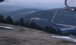 Lysá hora, pohled na východ