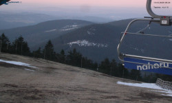 Lysá hora, pohled na východ