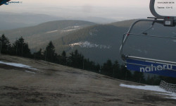 Lysá hora, pohled na východ