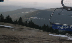 Lysá hora, pohled na východ