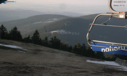 Lysá hora, pohled na východ