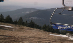 Lysá hora, pohled na východ