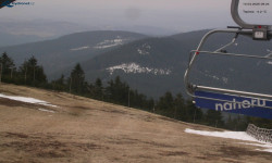 Lysá hora, pohled na východ