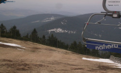 Lysá hora, pohled na východ