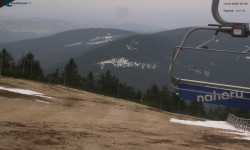 Lysá hora, pohled na východ