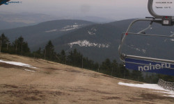 Lysá hora, pohled na východ