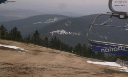 Lysá hora, pohled na východ